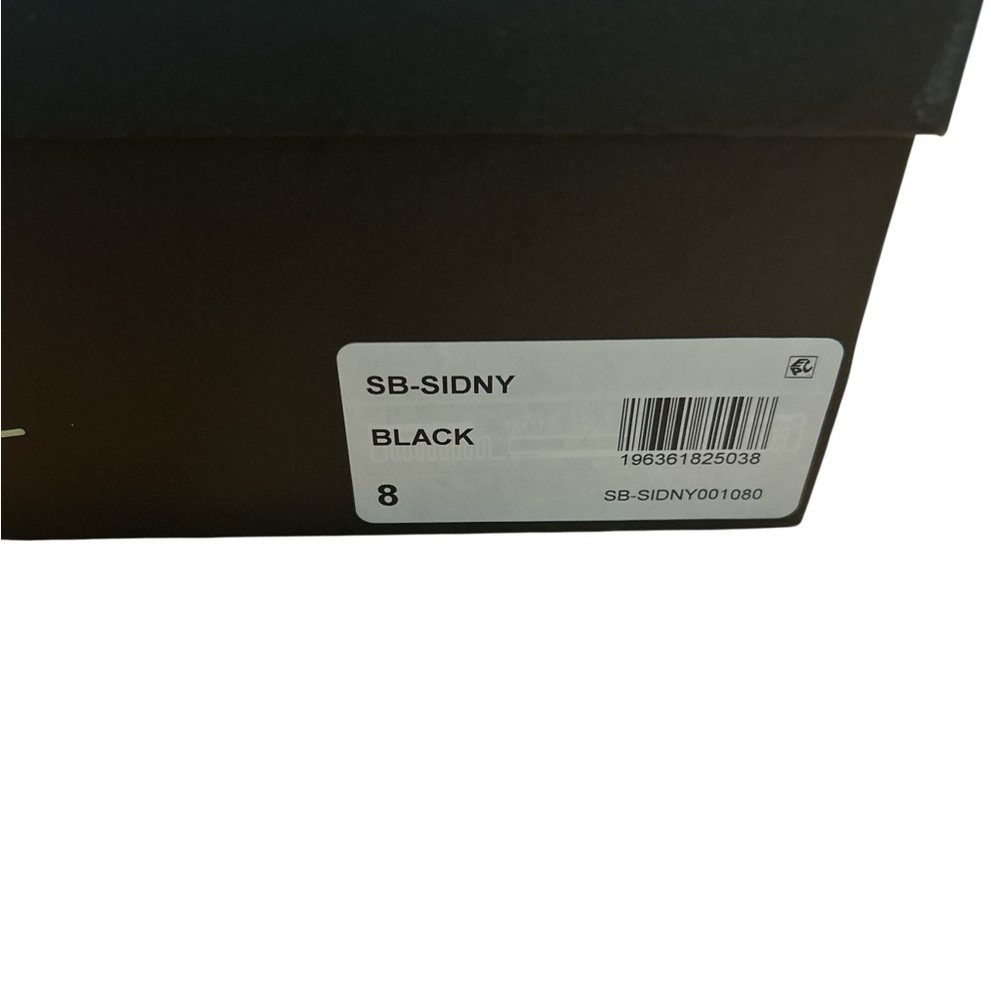 Betsey Johnson Sidny Black Rhinestone Platform Sneakers Size 8 NIB - Picture 7 of 9